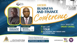 ANCHOR BUSINESS AND FINANCE CONFERENCE Dr Olumide Emmanuel  11052024 [upl. by Alfreda526]