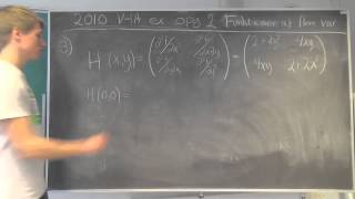 Matematik A  Emner begreber og beviser  Anvendelse af Hessematricen [upl. by Halsey]