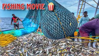 Full movie 🍿 Kerala Trawlnet Fishing A 4Days of Journey ⛵️ Deepsea fishing😳 [upl. by Hephzibah]