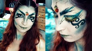 Tutoriel maquillage  Elfe de la forêt [upl. by Tzong990]