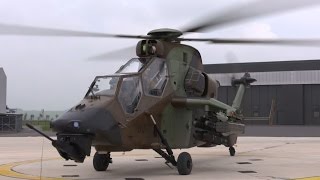 Bourget 2017 Hélicoptère Tigre rencontre avec un équipage [upl. by Nreval]