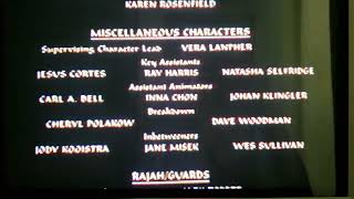 Aladdin End Credits 1993 VHS [upl. by Laine]