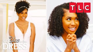 Bayleigh From Big Brother Finds a Wedding Dress  Say Yes to the Dress  TLC [upl. by Assyram]