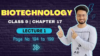 Introduction to biotechnology Class 9  Lecture 1  Maharashtra State Board [upl. by Canute]