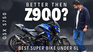 Suzuki GSX S 750 Ownership Review Best Superbike Under 6L👍🏻 Better Then Z900 [upl. by Zaria]