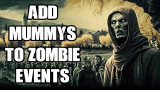 DayZ Modding How To Add Mummy Zombie To Normal Infected Population In Community PC amp Console Servers [upl. by Einaoj]