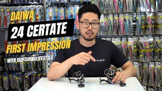 Daiwa 24 CERTATE First Impressions [upl. by Fenwick]