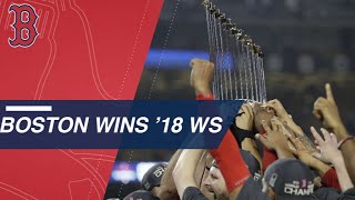 Sale Ks Machado Red Sox win the 2018 World Series [upl. by Hakkeber648]