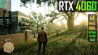 RTX 4060  Red Dead Redemption 2 [upl. by Conal]