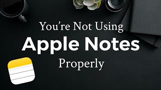 How To Best Use Apple Notes iPhone [upl. by Aiksas]