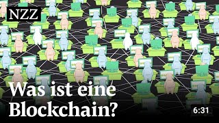 Was ist eine Blockchain – einfach und verständlich erklärt  NZZ [upl. by Anabella414]