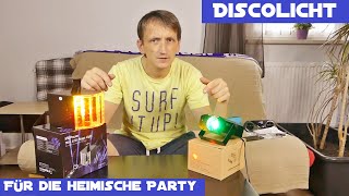 Discolicht und Effektnebel für die heimische Party  Teil1 Die Partybeleuchtung [upl. by Lorne418]