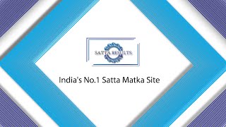 Indias No1 Satta Matka Site  Satta Results [upl. by Sugar]