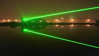 SUPER POWERFUL Green Laser Pointer 500mW Burning Beam  ZEUS LASERS [upl. by Laamak]