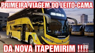 PRIMEIRA VIAGEM DO LEITOCAMA DA NOVA ITAPEMIRIM [upl. by Pascal]