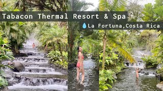 The Best Hot Springs in Costa Rica  Tabacon Thermal Resort amp Spa [upl. by Ymme64]