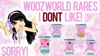 Woozworld Rares that I DONT like │Woozworld [upl. by Mahda952]