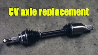 CV Axle replacement in Scion tc [upl. by Artenahs990]