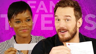 “Infinity War” Cast Reacts To Fan Tweets [upl. by Elish260]