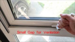 uPVC Awning Window with Integral Blinds [upl. by Cleon]