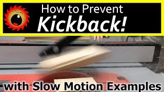 Actual Kickback in Slow Motion amp How to Prevent It [upl. by Gnet968]