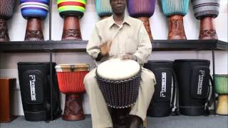 Drumskull Drums amp Bolokada Conde  Guinea Gele Djembe [upl. by Matthei]