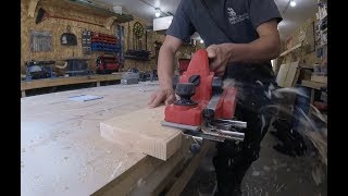 Milwaukee M18 3 14” Cordless Planer Review [upl. by Justino]