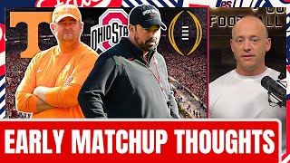 Tennessee vs Ohio State  Early CFP Thoughts Josh Pate Cut [upl. by Anay]