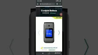 Coolpad Belleza flip phone Boost Mobile review [upl. by Berriman254]