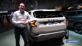 Le nouveau Dacia Duster en direct du salon de Genève 2024 [upl. by Llemert]