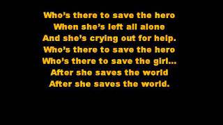 Save the Hero Beyonce lyrics [upl. by Rizika80]