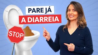 Como PARAR a DIARREIA mais rápido [upl. by Landre]