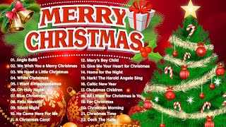 Top 100 Christmas Songs of All Time 🎄 3 Hour Christmas Music Playlist [upl. by Oidgime]