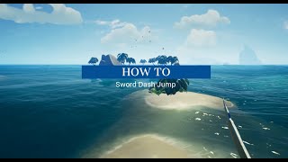 How to Sword Dash Jump in Sea of Thieves [upl. by Melicent]