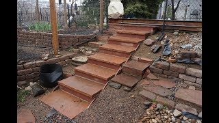 How to build flagstone steps [upl. by Mcwilliams154]