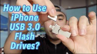 How to Use iPhone USB 30 Flash Drives Worth it [upl. by Anirak]