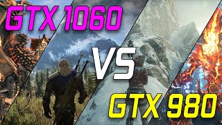 GTX 1060 vs GTX 980  New Mid Range Card vs Previous High Range Card [upl. by Neenahs]