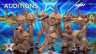 BEAUTIFUL East Meets West Dance From Vietnam  Asia’s Got Talent 2019 on AXN Asia [upl. by Ittak]