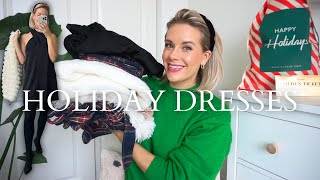 Holiday Dress Tryon Haul  CUPSHE [upl. by Siletotsira]