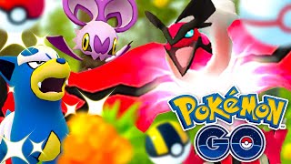 YVELTAL FAIT SON ENTRÉE  DES SHINY OBSCURS  Pokémon GO [upl. by Lumpkin]