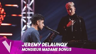 Jérémy Delaunoy amp Loïc Nottet  Monsieur Madame  Blinds  The Voice Belgique Saison 9 [upl. by Ailic]