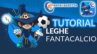 TUTORIAL FANTACALCIO  Come CREARE e impostare una LEGA [upl. by Gabriell]