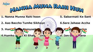 Top 8 Desh Bhakti Songs for Kids  Aao Baccho Tumhe Sikhaye Hindi Balgeet  Hindi Rhymes [upl. by Yeldud656]