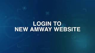 LOGIN to the new Amway website [upl. by Navad472]