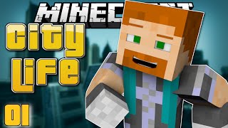 Minecraft MOVING DAY  City Life 1 Minecraft Roleplay [upl. by Latsyc18]