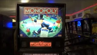 MONOPOLY PINBALL MACHINE  BY STERN 2001 [upl. by Suedaht]