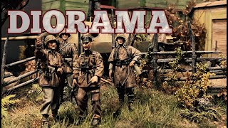 Diorama WW2 135 Watch your step Fritz Eastern front autumn 1944 [upl. by Chesnut860]