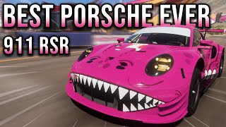 Forza Horizon 5  The ULTIMATE Porsche FH5 Prosche 911RSR [upl. by Oicanata717]