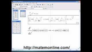 Как найти производную в Mathcad [upl. by Murry]