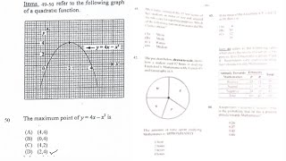 CXC CSEC July 2020 Mathematics paper 1 questions 1 to 60 [upl. by Herrah]